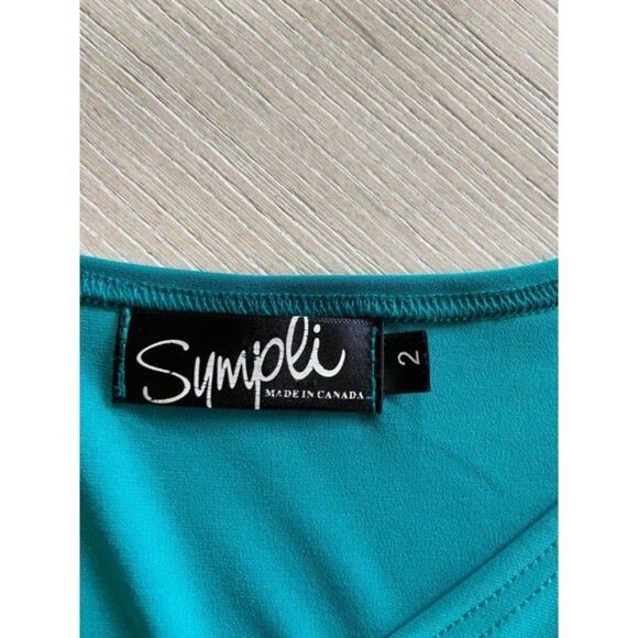 Teal Sympli Tunic (Size 2) - Picture 3 of 3